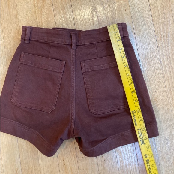 Everlane shorts in redwood color, size 0 - Picture 8 of 12